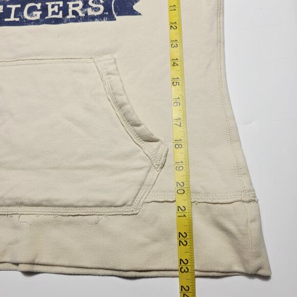 Auburn Tigers Women's New Agenda By Perrin Size Medium Hoodie Sweatshirt Biege - Picture 4 of 6